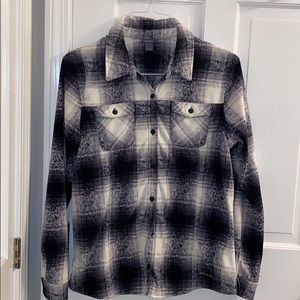 Eddie Bauer Fleece Button Down (flannel style)